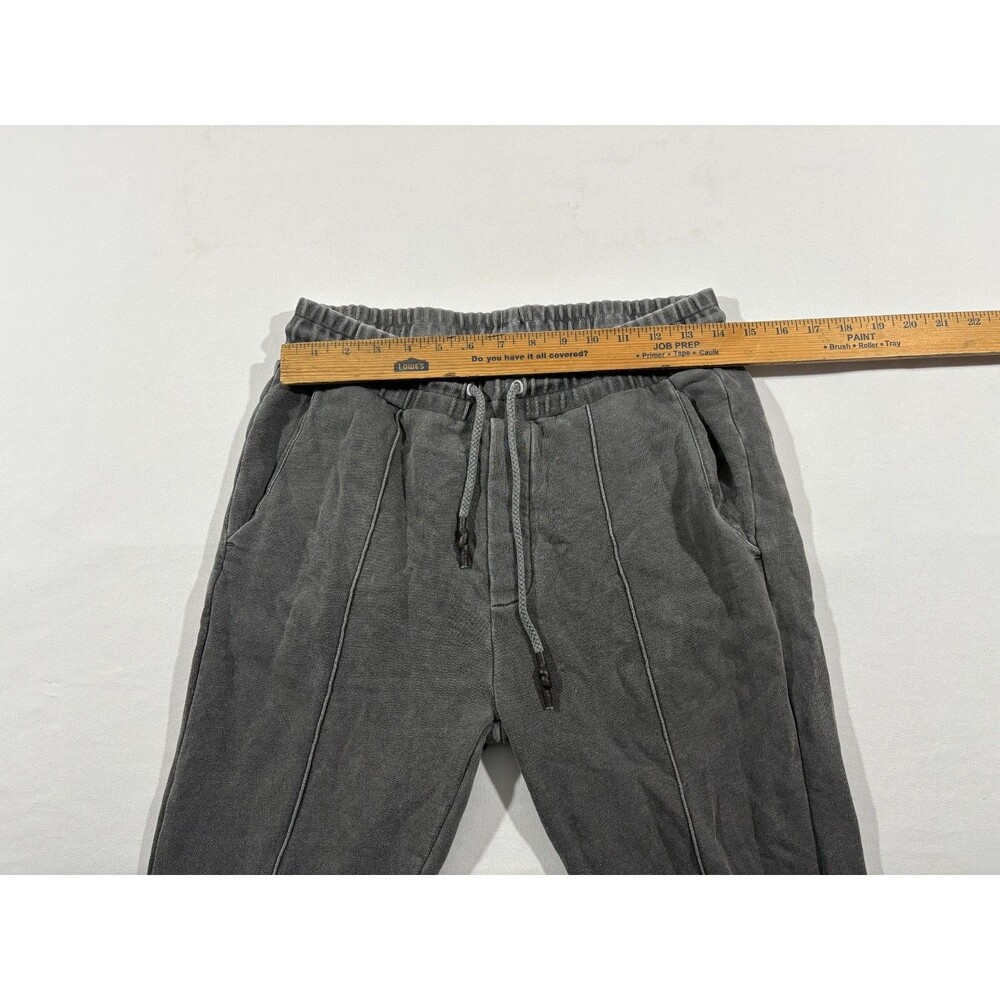 Beymen Club Gray Mens Jogger Sweatpants Cotton Grunge Drawstring Casual Gym Sz S - Picture 3 of 11